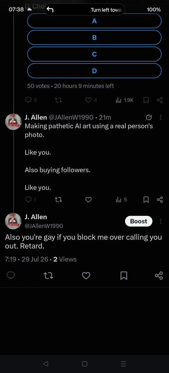 JAllenW1990's tweet photo. It's official, @TNTJohn1717 is gay. https://t.co/VaukY50T40