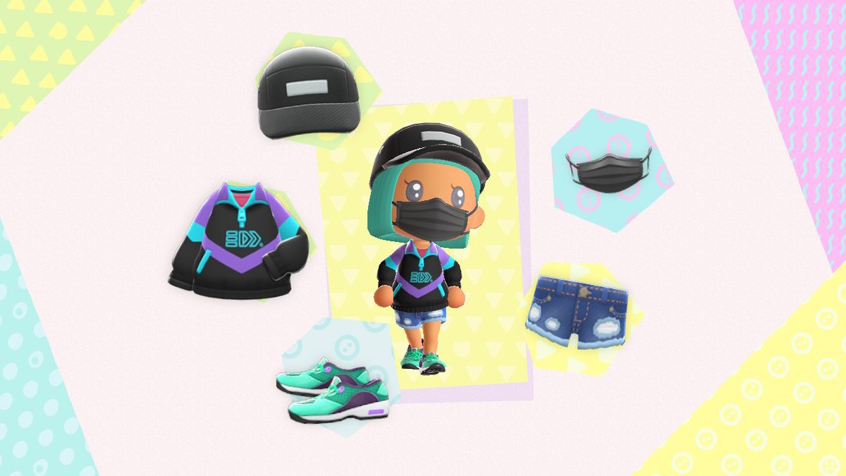 Atumoliruru's tweet photo. スプラトゥーン🦑コラボの服の
コーデ上げてなかった

 #あつ森ファッション
 #ACNHootd https://t.co/rc7ks8KPX1