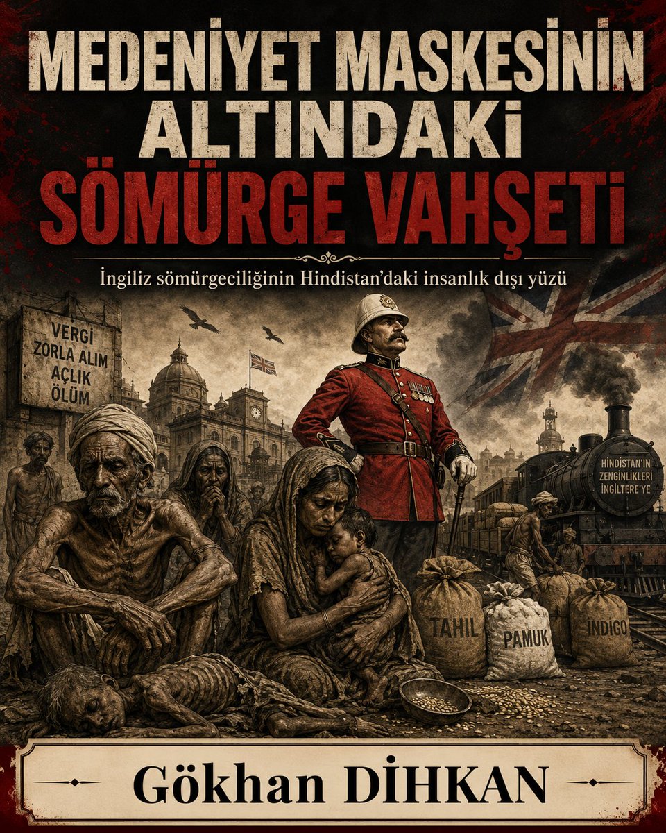 dihkan61's tweet photo. ''MEDENİ !?'' BATI’NIN KARANLIK YÜZÜ

İngiliz Sömürgeciliği Altında Hindistan'da Yaşanan İnsanlık Dramı ve İkiyüzlülüğün Anatomisi

Gökhan DİHKAN / Gazeteci-Yazar / Trabzon / 29 Temmuz 2026

Tarih kitapları sıklıkla Batı medeniyetini aydınlanmanın, insan haklarının, demokrasinin ve endüstriyel devrimin beşiği olarak yansıtır. "Medeni" sıfatını adeta bir tekel olarak elinde bulunduran bu coğrafya, yüzyıllar boyunca dünyanın geri kalanına nizam ve ilerleme götürdüğünü iddia etmiştir. Ancak bu parlak vitrinin arkasında, insanlık onurunun ayaklar altına alındığı, kan, ter ve gözyaşıyla inşa edilmiş karanlık bir gerçeklik yatar. 19. ve 20. yüzyıllarda "Güneşin Batmadığı İmparatorluk" olarak övünen İngiltere'nin Hindistan'daki sömürge yönetimi, Batı'nın "medenileştirme misyonu" adı altında ne denli vahşi ve insanlık dışı bir sömürü düzeni kurduğunun en somut kanıtıdır. Yüz yıl öncesinin Hindistan'ına, özellikle de sömürgeci sistemin en alt tabakasına itilmiş yerli kadınların yaşamlarına yakından bakıldığında, Batı'nın refahının doğrudan Doğu'nun bedensel ve ruhsal yıkımı üzerine inşa edildiği görülür.

İNSANLIK ONURUNUN YÜK HAYVANINA DÖNÜŞTÜRÜLMESI

İngiliz sömürgeciliğinin Hint yarımadasındaki en çarpıcı ve utanç verici tezahürlerinden biri, yerel halkın, özellikle de kadınların, kelimenin tam anlamıyla "yük hayvanı" statüsüne indirgenmesidir. Sarp ve dağlık bölgelerde, İngiliz subayları, sivil yöneticileri veya onların aileleri yürümeyi reddettikleri için yerli kadınlar taşıyıcı olarak kullanılmaktaydı. Bir an için kendinizi o dönemde yaşayan bir Hint kadını olarak hayal edin: Sırtınızda, sadece "daha üstün" bir ırka mensup olduğuna inandığı için adım atmaya dahi tenezzül etmeyen yetişkin bir sömürgeciyi taşımak zorundasınız. Bu sadece fiziksel bir eziyet değil, aynı zamanda insan onuruna yapılmış en ağır saldırılardan biridir.

Bu zorlu yolculuklar sırasında, taşıyıcı kadının ayağının kayması veya yorgunluktan tökezlemesi, sömürgecinin konforunu sarsacağı için anında şiddetle cezalandırılırdı. Yolun ortasında acımasızca dövülmek veya zaten hayatta kalmasına bile yetmeyen o cüzi yevmiyesine el konulması sıradan bir uygulamaydı. İnsan bedeninin, sırf başka bir insanın kibrini ve rahatını tatmin etmek için binek hayvanı gibi kullanılması, Batı'nın insan hakları
söyleminin sadece kendi coğrafyası ve kendi ırkı için geçerli olduğunun en açık göstergesidir.

SERINLIĞIN BEDELI: PUNKHAWALLAH KADINLAR

Sömürgeci aklın konfor arayışı, sınır tanımayan bir bencillik üzerine kuruludur. Hindistan'ın kavurucu sıcaklarında, İngiliz efendilerinin malikanelerinde serinleyebilmesi için icat edilen "Punkha" sistemi bunun en acı örneklerinden biridir. İçerideki tavanlara asılı devasa yelpazeler, dışarıda güneşin altında saatlerce ip çeken "Punkhawallah" adı verilen yerli köleler ve hizmetçiler tarafından hareket ettirilirdi.

İçeride efendiler serinlesin, rahatça çaylarını yudumlasınlar diye, dışarıda 45 dereceyi bulan cehennem sıcağında saatlerce, durmaksızın ip çeken kadınlar... Bu sistem, sömürgeciliğin sadece yeraltı ve yerüstü kaynaklarını değil, insanın enerjisini, nefesini ve yaşamını da nasıl emdiğinin metaforik bir özetidir. Batı'nın "medeniyet" dediği konfor alanı, aslında görünmeyen, dışarıda sıcaktan kavrulan, bedeni tükenen "ötekilerin" emeğiyle dönen bir çarktan ibaretti.

BEDEN DOKUNULMAZLIĞININ İHLALI VE KURUMSAL ŞİDDET

Sömürgecilik sadece fiziksel emek sömürüsüyle sınırlı kalmamış, aynı zamanda kadın bedenini doğrudan devlet kontrolüne ve şiddetine maruz bırakmıştır. Askeri kışlaların etrafında yaşayan sıradan Hint kadınları, İngiliz devletinin kendi askerlerini zührevi hastalıklardan koruma bahanesiyle hayata geçirdiği insanlık dışı bir politikanın kurbanı olmuşlardır. Hakkınızda hiçbir şikayet, hiçbir şüphe veya kanıt olmamasına rağmen, sadece o bölgede yaşadığınız için zorla evinizden alındığınızı düşünün.

Kadınlar, herkesin gözü önünde, son derece aşağılayıcı zorunlu jinekolojik muayenelere tabi tutuluyordu. Bu uygulama, kadınların beden dokunulmazlığının, sömürgeci devletin askerlerinin sağlığı uğruna nasıl hiçe sayıldığını göstermektedir. Bu onur kırıcı ve travmatik uygulamaya itiraz eden veya direnen kadınların sonu ise hapis cezasıydı. İngiliz yönetimi, askerlerinin ahlaksızlıklarını ve tecavüzlerini engellemek yerine, yerli kadınların bedenlerini potansiyel bir "hastalık yuvası" olarak fişlemiş ve onları alenen aşağılamıştır. Bu, "medeni" hukukun sömürgelerde nasıl bir zulüm aracına dönüştüğünün en karanlık kanıtıdır.

TUZ ÇÖLLERINDE ÇÜRÜYEN BEDENLER

Tarihin sayfalarında çoğu zaman es geçilen bir diğer trajedi ise Kutch Bataklığı (Rann of Kutch) gibi uçsuz bucaksız tuz çöllerinde yaşanmıştır. İngiliz yönetimi altındaki tuz üretim tesislerinde çalışan kadınların durumu, cehennemin yeryüzündeki tasviri gibidir. Günde 12 saat boyunca, 45 dereceyi aşan korkunç bir sıcaklığın altında, yüksek konsantrasyonlu tuzlu su ve çamurun içinde çıplak ayakla çalışmak zorundaydılar.

Bu sürekli ve yoğun tuza maruz kalmanın bedeli korkunçtu. Kadınların bacaklarındaki deri, adeta kimyasal bir maddeyle yanmış gibi soyuluyor, etleri dökülüyor ve asla iyileşmeyen, enfeksiyonlu derin yaralar açılıyordu. Sadece Batı pazarlarına ucuza tuz ve hammadde sağlamak, sömürge imparatorluğunun kasasını doldurmak için binlerce kadının bedeni kelimenin tam anlamıyla çürümeye terk edilmiştir. Bir insanın temel bir gıda maddesi için kendi uzuvlarını feda etmek zorunda bırakılması, kapitalist sömürgeciliğin en vahşi yüzüdür.

"Dünyanın bir tarafındaki insan sıradan bir konfora ucuza ulaşsın diye, başka bir tarafındaki insanın bedenen ağır bir yük taşıması, etinin çürümesi ve onurunun ayaklar altına alınması gerekiyordu."

SÖMÜRÜ GERÇEKTEN BiTTİ MI?

Bugün dönüp geçmişe baktığımızda, bu olayların yüzyıl öncesinde kaldığını, dünyanın artık daha insan hakları odaklı, daha medeni bir yer olduğunu düşünmek isteyebiliriz. Ancak kendimize sormamız gereken çok kritik bir soru var: Bu sömürü düzeni gerçekten bitti mi, yoksa sadece gözümüzün görmediği, kameraların ulaşmadığı karanlık köşelere mi taşındı?

Dün Hindistan'ın sarp dağlarında İngiliz efendilerini sırtında taşıyan kadınların yerini, bugün Batılı markaların lüks mağazalarında satılan kıyafetleri üretmek için Bangladeş'teki havasız tekstil atölyelerinde günde 16 saat çalışan kadınlar almadı mı? Dün tuz çöllerinde bacakları çürüyenlerin yerini, bugün Batı'nın elektrikli araçlarına ve akıllı telefonlarına pil üretmek için Kongo'nun kobalt madenlerinde çıplak elleriyle zehirli toprakları kazan çocuklar almadı mı? Dün "Punkha" çekerek efendilerini serinletenlerin yerini, bugün küresel teknoloji devlerinin algoritmalarını eğitmek için Afrika'da üç kuruşa içerik moderatörlüğü yaparken psikolojileri paramparça olan gençler almadı mı?

Medeni Batı'nın iç yüzü, dün olduğu gibi bugün de, kendi sınırları içindeki yüksek yaşam standartlarını, refahı ve konforu, dünyanın geri kalanının yoksulluğu, çaresizliği ve kanı üzerinden finanse etmesinde gizlidir. Tarih bize göstermektedir ki; insanlık dışı uygulamalar form değiştirebilir, yasal kılıflara uydurulabilir veya tedarik zincirlerinin görünmez halkaları arasına gizlenebilir. 

Ancak temel felsefe, yani "Güçlünün konforu için zayıfın sömürülmesi" mantığı değişmediği sürece, Batı'nın medeniyet iddiası, sömürgeciliğin kanlı tarihini örtmek için kullanılan şık bir maskeden öteye gidemeyecektir.