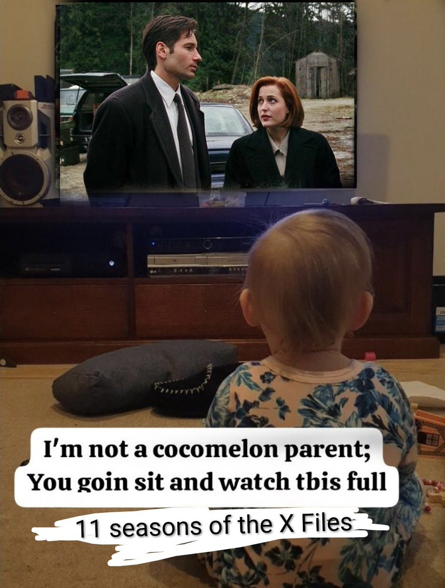 XFilesAesthetic's tweet photo. Me to my future child 😂🙌 https://t.co/tLy7TMSu80