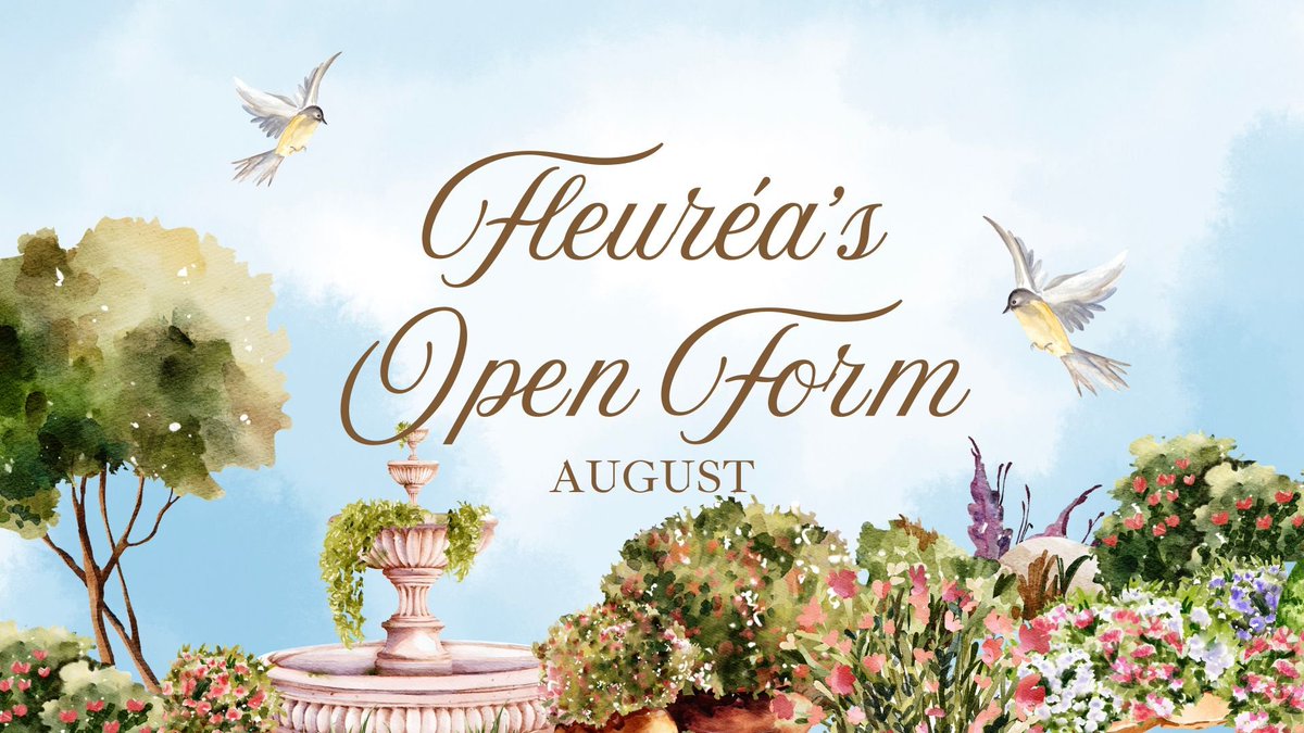 pzarfum's tweet photo. 𓂃 hello, august ♡

may this month bloom softly,
filled with flowers that speak when words fall short.

our august form is officially open. https://t.co/RfBICFmWVz