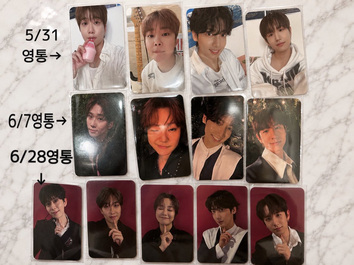cv__km's tweet photo. 拡散希望

#Boyager6 ミニアルバム対面ヨントン特典ポカ

譲:画像内のもの

求:광민

同日同種交換優先で探してます！
国内郵送,都内又は8/2に手渡し,海外郵送可能
条件合う方がいましたらDM等解放してますのでよろしくお願いします🙇‍♀️

#보이프렌드 #BOYFRIEND #BF #동현 #현성 #정민 #영민 #광민 #민우