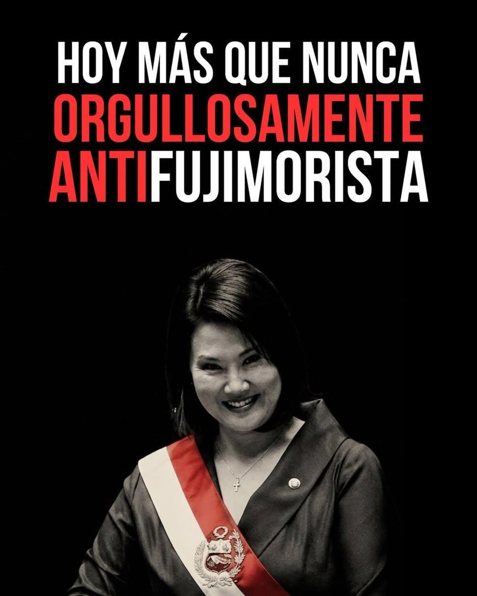 jimmyasb's tweet photo. Nunca más fujimori https://t.co/wNPE8KWB5X