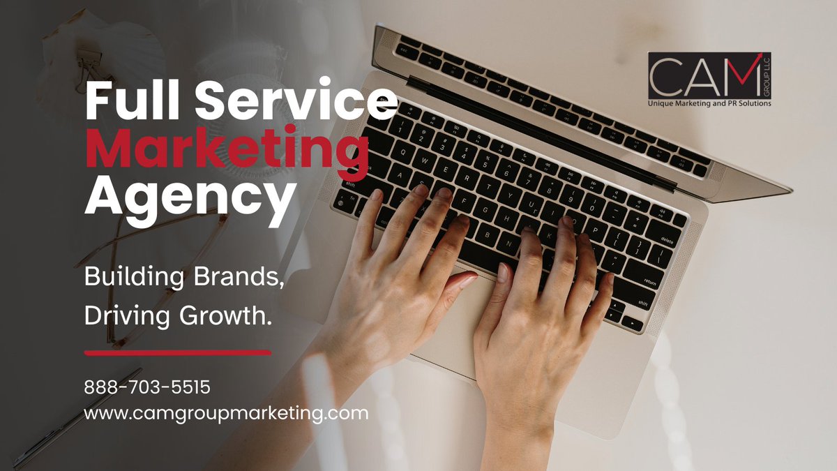 CAM_Group_LLC's tweet photo. Need more leads? CAM Group, LLC is a full-service marketing agency offering SEO, web design, social media, PPC, reputation management &amp; more to help your business grow. Call 888-703-5515 or visit https://t.co/kLFMPwhBc0. 

#DigitalMarketing #SEO #SmallBusiness https://t.co/x6F9sGgsFm