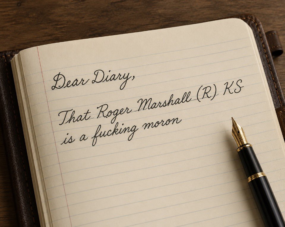 VictorWhiskey72's tweet photo. @RogerMarshallMD His diary must be fascinating Rodger https://t.co/dCVrLrC6Xm