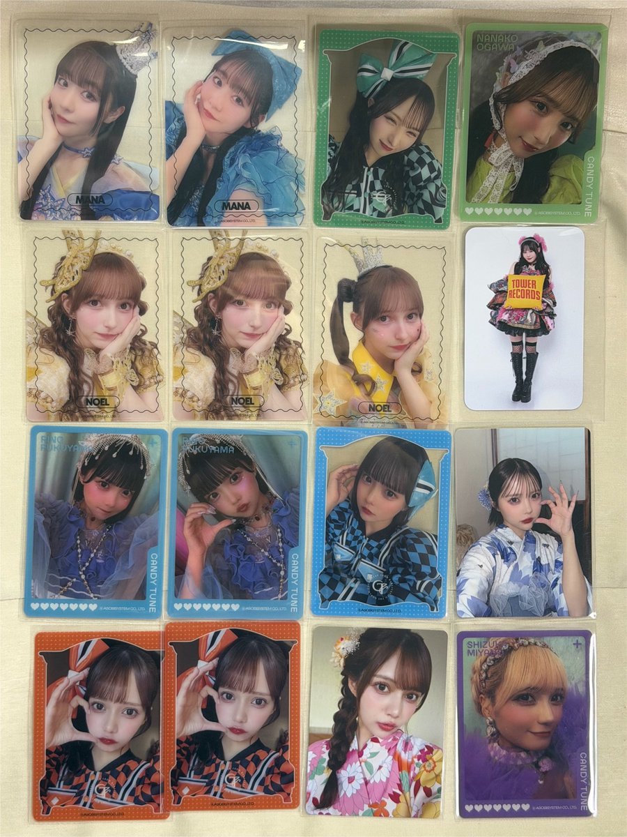 nc_rs_yu's tweet photo. きゃんちゅー•ふるっぱートレカ交換

(譲)写真1枚目

(求)写真2枚目の小川以外

郵送
or
8/1🍬,8/26🛣️,10/28•29🛣️,11/30🍬
12/1🍬にて交換可◎

クリアはクリア同士での
交換でお願い致します🙇🏻‍♀️

お気軽にお声掛けください🙇🏻‍♀️

 #きゃんちゅー交換
 #ふるっぱー交換 https://t.co/6I3xmZCouY