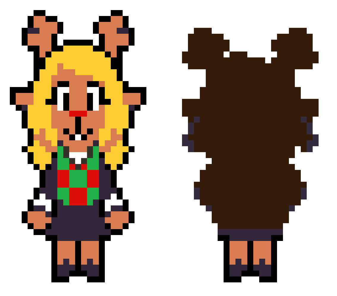 prismshrimp's tweet photo. #deltaruneㅤㅤㅤ 

Me when I made some Dess design.

While I do kinda hc that Dess dissappeared during (13-15) of age, hence her short height.

I also lowkey now vibe her being short.

And have the cursed how I got height image lol. https://t.co/QDnNj6J1HU