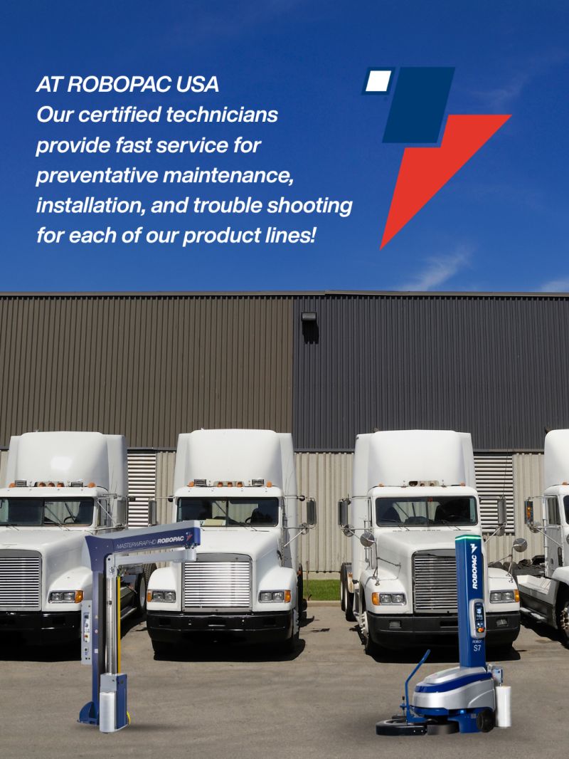 ROBOPACUSA's tweet photo. Our goal is to be with the customer every step of the way. From the sale to the installation, to maintenance and troubleshooting down the line.

After the sale comes the real relationship! Keeping our machines up and running in your warehouse is our top priority! https://t.co/NYmNfxjMLJ
