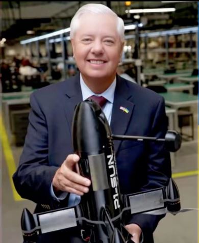 StringerTheory's tweet photo. @TheBabylonBibi nice image, but you left 'place drone in his hands' out of the prompt. https://t.co/7lolAkUe5u