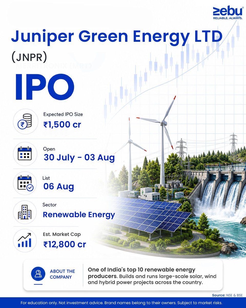 zebu_official's tweet photo. 🚆 Energy Meets Infrastructure.
Two sectors. One listing day. https://t.co/hKfppvWotF