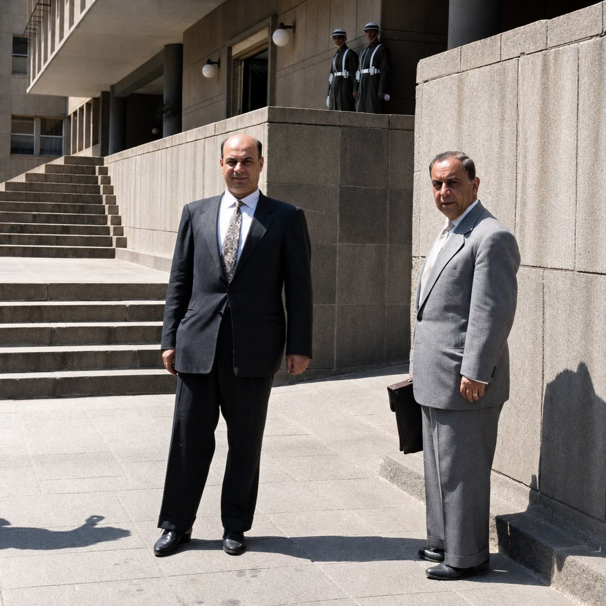 siyahsancakx's tweet photo. 🔵 #ARŞİV | Devlet kuran son 2 Türk olan Dr. Fazıl Küçük ve Rauf Denktaş; https://t.co/UD4GlWjOAR