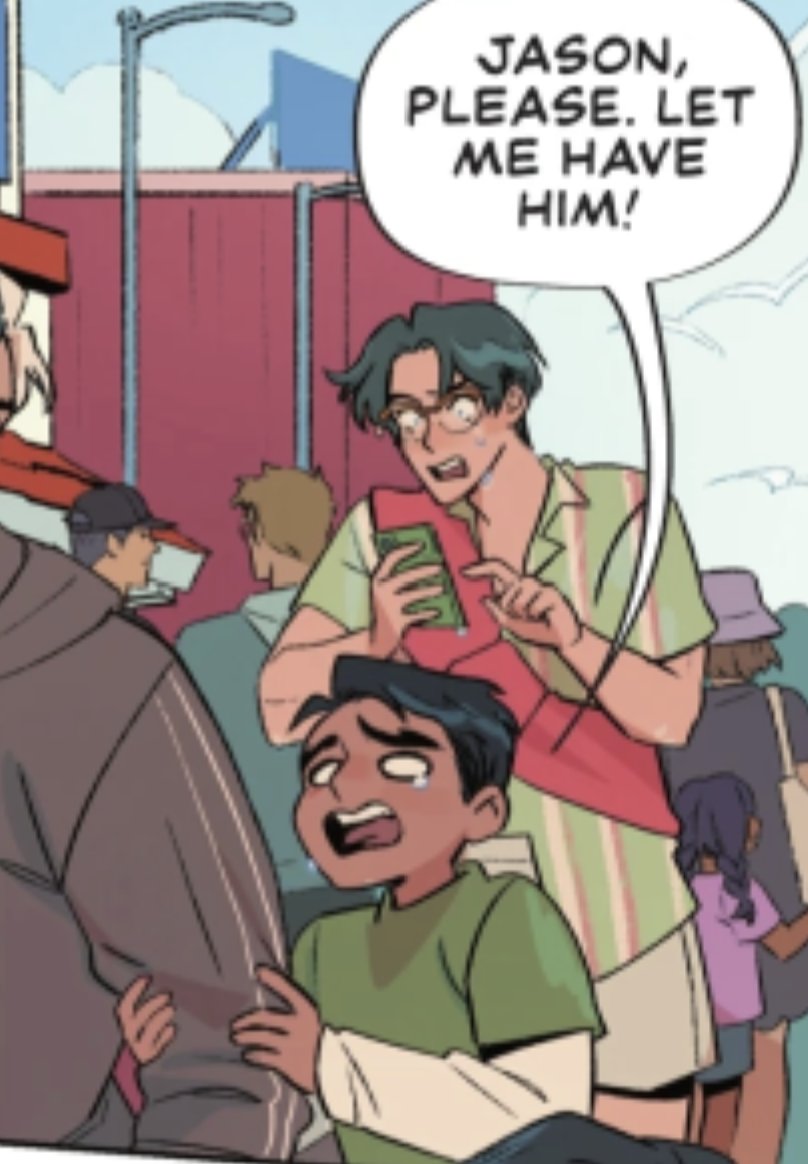 IvySanny's tweet photo. MY SONNN MY SILLY SON...AND DICK &amp; DAMI TOGETHER!!! AHHHH THE 2.0 DYNAMIC DUO YOU ARE SO CUTE AND PRECIOUS TO ME....These are my favorite panels I fear... https://t.co/gXADLdFPu8