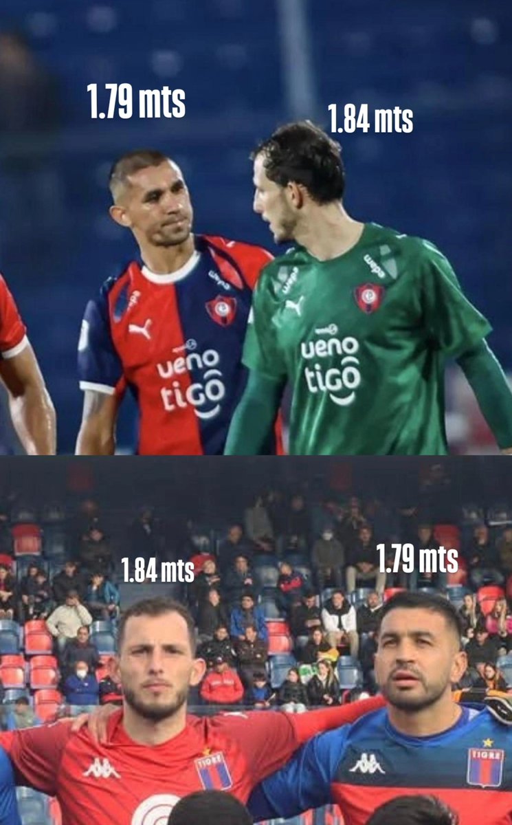 Ivanscheid94's tweet photo. Roffo 1.84 mts 🤌🤌🤌 @blasreguera trajiste un arquero enano y sin brazos!!!! https://t.co/ya5d3oKlSV