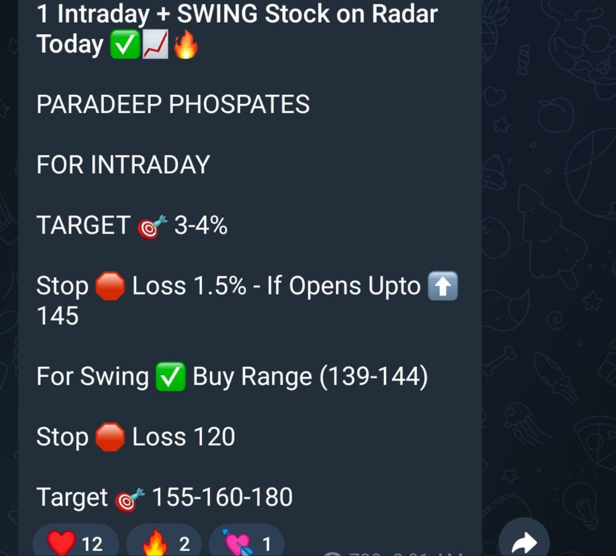 Indian_trading0's tweet photo. Today Intraday and Swing Stock 12% Return's in a Single Day

Join free Stock Analysis Channel 
🔗 https://t.co/eUeCcdg0QJ

For Money 🤑 Can Make More Money 💰 

Join link in Bio 🔥 
Follow &amp; Retweet https://t.co/DEsriuGISC