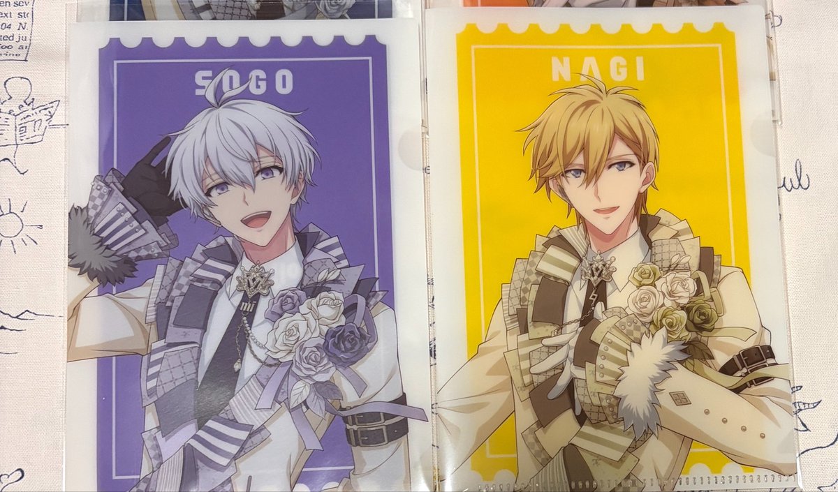 kisara201's tweet photo. 【譲渡】アイナナ 特典 ミニクリアファイル 4WJ

«譲»壮五・ナギ

«求»各￥300+送料

郵送のみ
ナギは大和との交換でも可
まとめて優先
初回プロカ必読 https://t.co/msbLRoRNEg