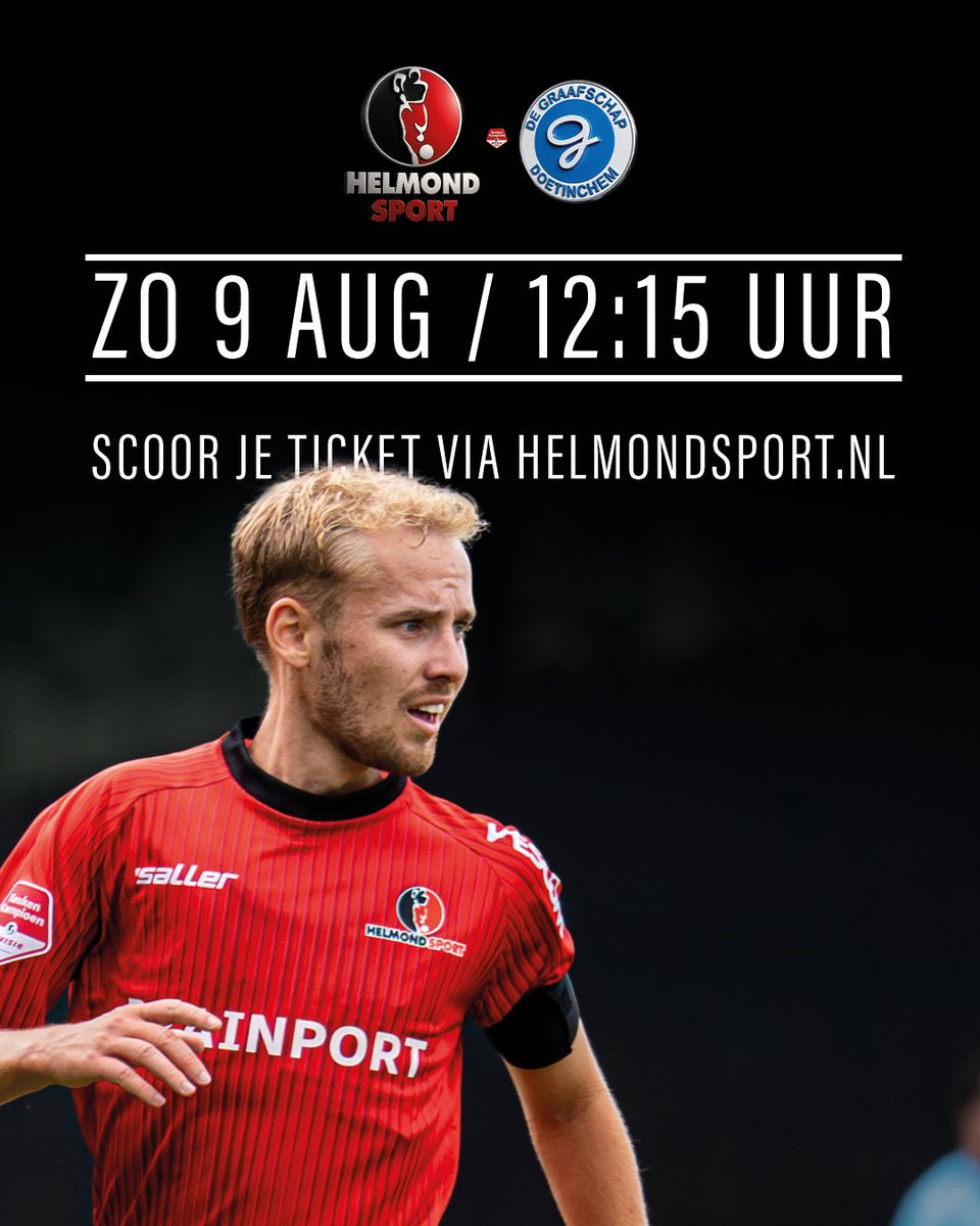HelmondSport's tweet photo. 𝙎𝙚𝙞𝙯𝙤𝙚𝙣𝙨𝙤𝙥𝙚𝙣𝙚𝙧 🔴⚫️

Zondag 9 augustus openen we het nieuwe seizoen thuis tegen De Graafschap om 12:15 uur in het MySteel Stadion.

👦 𝗞𝗼𝗺 𝗷𝗲 𝗺𝗲𝘁 𝗱𝗲 𝗸𝗶𝗱𝘀? Van 10:00 tot 12:00 uur zijn er kinderactiviteiten bij veld 4 van SV De Braak. Kom op tijd!Ben jij erbij? 

🎟️ Scoor je tickets https://t.co/GzoipUbT8Z