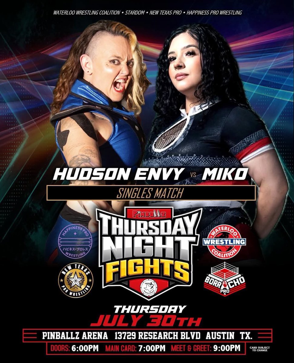 HeelFaceRaslin's tweet photo. Tomorrow night at Pinballz, @waterloowresco is back with another great card for you! Don’t miss it! 

Tickets available here: https://t.co/ekZrdIYtKg https://t.co/XGg6DmkjuK