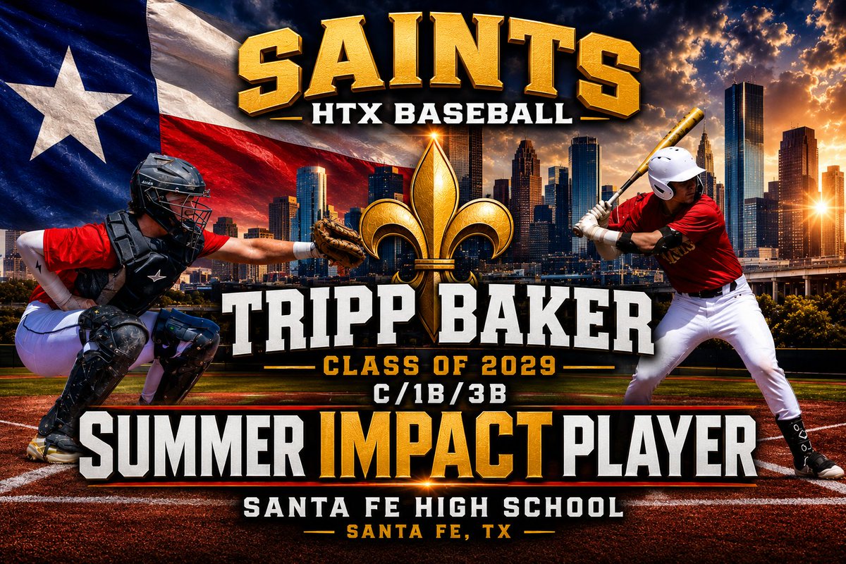 SaintsB_Org's tweet photo. Tripp spent the summer playing up and never looked out of place. Consistent on both sides of the ball, he showed maturity beyond his years!! 
With his size 6'3" | 205lbs &amp; athleticism he is going to be SACRY this spring!! 

Collegiate bound FOR SURE!! @Thatguytripp5  @SFIndianAth https://t.co/7l6n61g1nm
