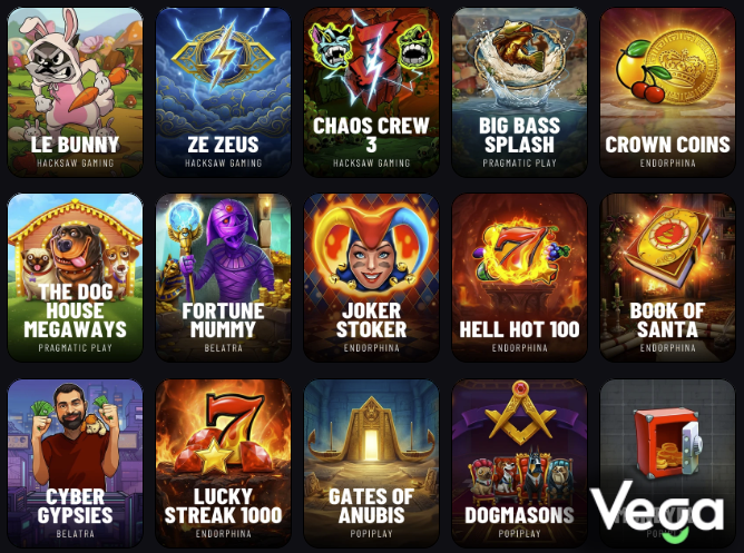 auroxdkick's tweet photo. 👇Pick your favorite slot to play on VegaBet! 

👀Might be giving someone a $20 bonus buy! https://t.co/krEScoG9SN