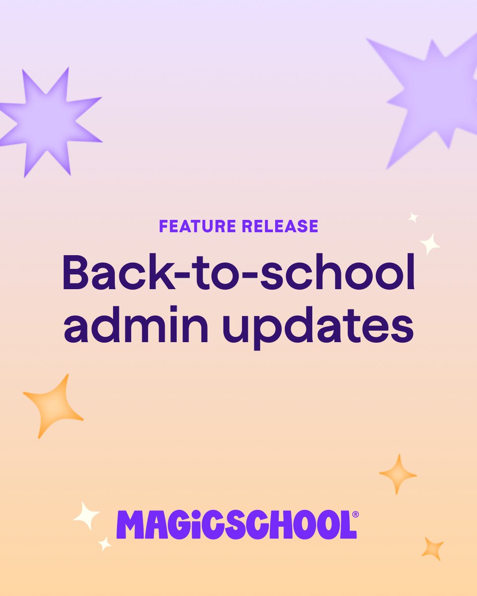 MagicSchool AI 💜 🪄✨ tweet media