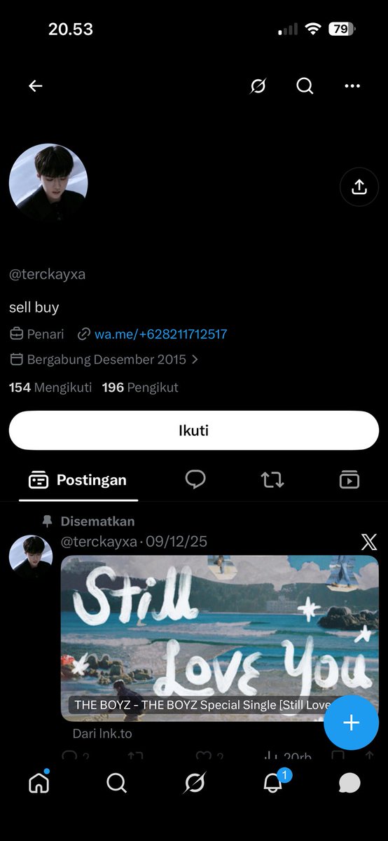 NaardeRepubliek's tweet photo. @buyinggch kak maaf tadi aku juga kena scam😔😔 https://t.co/03P3nrQdzE