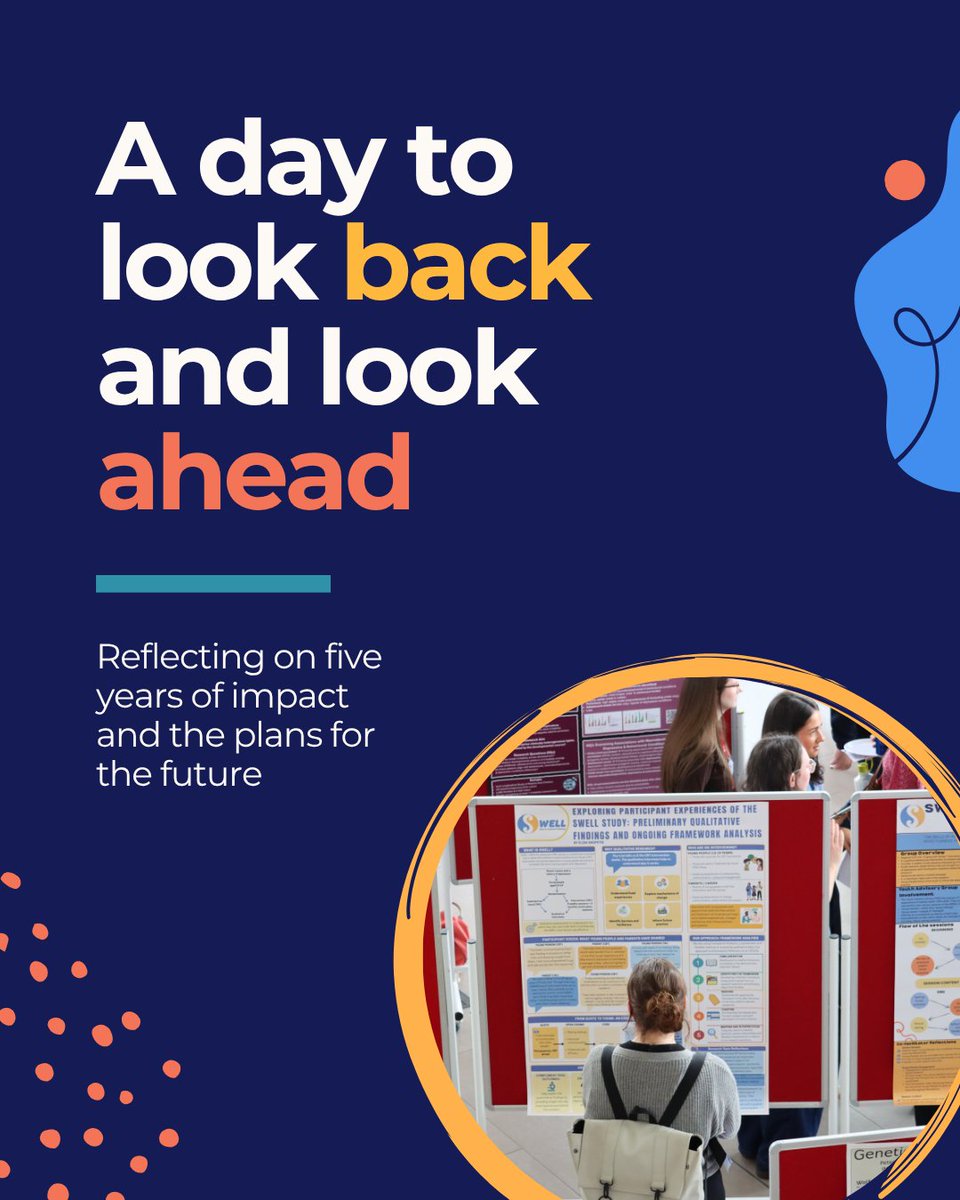 wolfsoncentre's tweet photo. Five years of research, collaboration and commitment to improving young people’s mental health 💙💛

We recently brought together researchers, young people, partners and supporters to celebrate five years of the Wolfson Centre and look ahead to what comes next.

Thank you to everyone who has been part of our journey so far!

Read more about the day on our website: https://t.co/DdB3uPT3tU