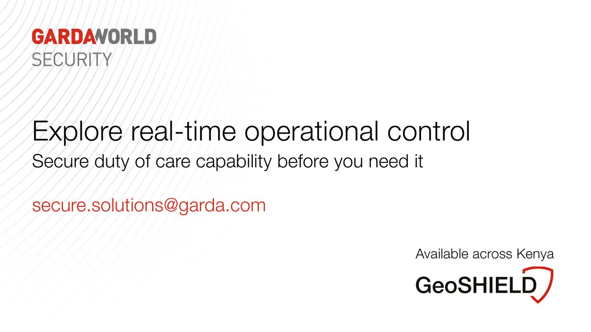GardaWorld's tweet photo. Preparedness matters. GeoSHIELD provides real-time visibility, instant alerts and coordinated response through our National Security Operations Centre - helping organisations respond faster when incidents occur. 

secure.solutions@garda.com 

WhatsApp: https://t.co/hGEJdhvKPI https://t.co/rrGyfjg9DV