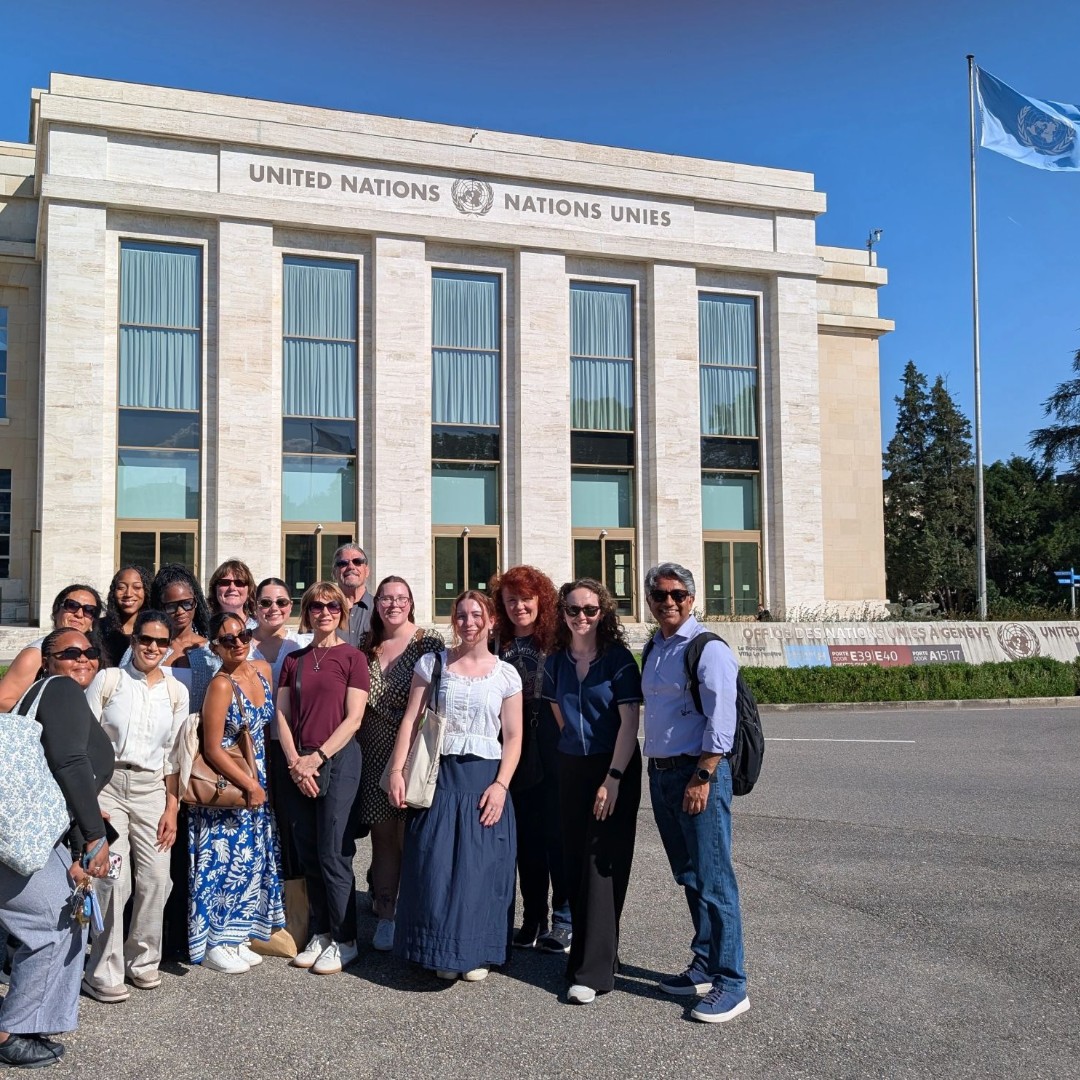 KentCPHHS's tweet photo. Learning without borders! This summer marked the 10th year of the #KentCPHHS Global Health Immersion Program in Geneva, Switzerland. Students had the opportunity to meet with global leaders and experts, gaining insight into the partnerships and innovation driving global health. https://t.co/yzKCeYH3sh