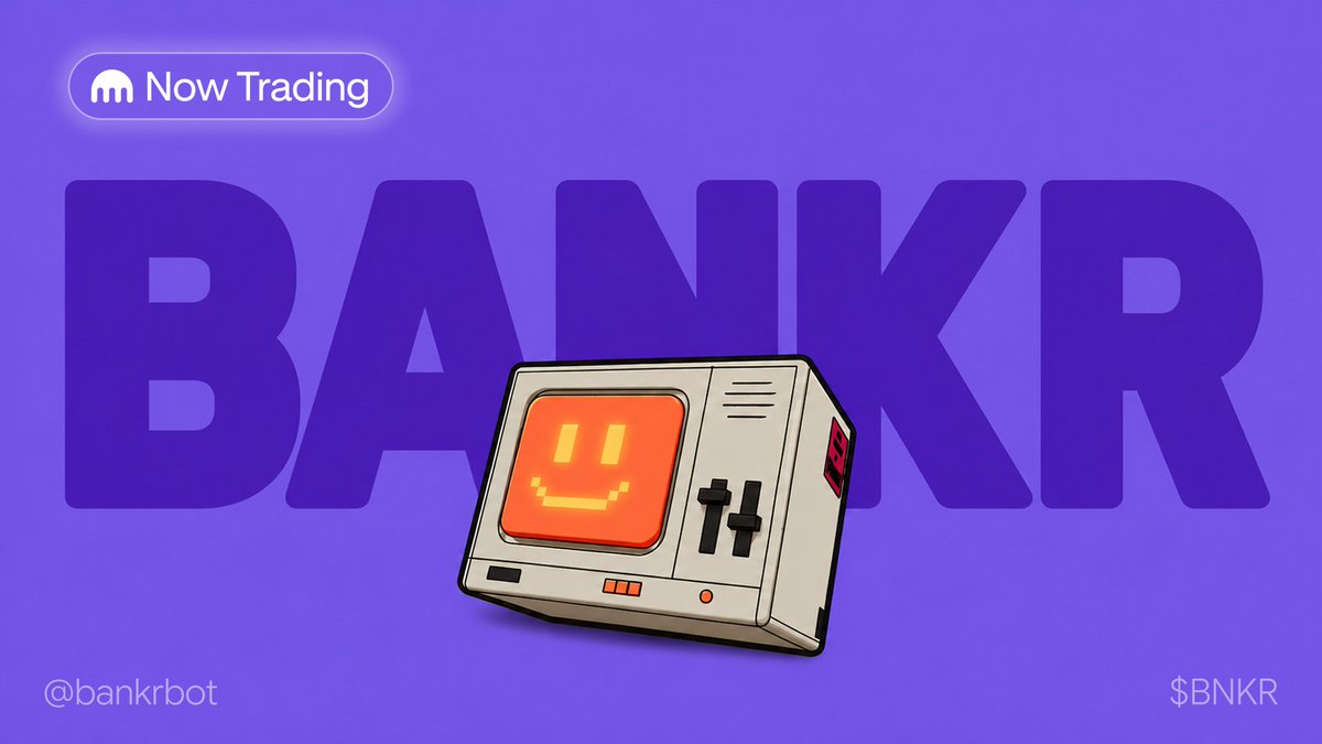 krakenlistings's tweet photo. Now live: $BNKR

$BNKR (https://t.co/oEzPZr9SCe) is now live on Kraken. Trade the token powering the agentic economy.

Start trading today → https://t.co/bA4IV9Eryg https://t.co/Y6gjmPmTSF