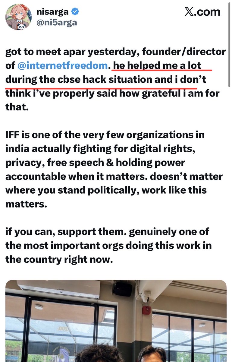 VijayGajeraO's tweet photo. So here is the complete picture.

It was a Marxist outfit, @internetfreedom, behind these two whistleblowers.

They have also published a toolkit for violent protesters.

Its founder, Apar, is working very closely with the Marxist outfits.

They have received funds from Azim Premji.