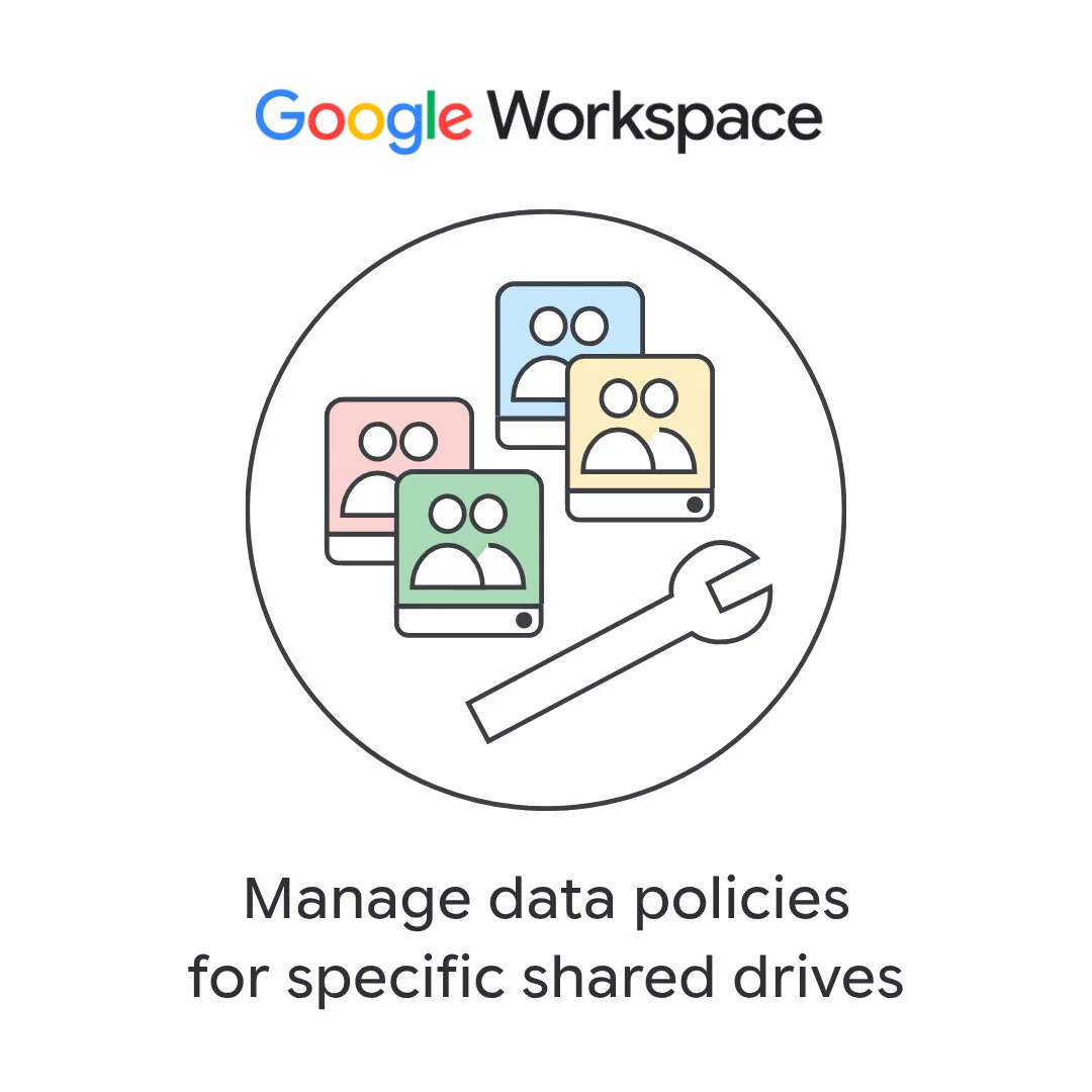  Illustration of four icons of user profiles with a wrench at the bottom.