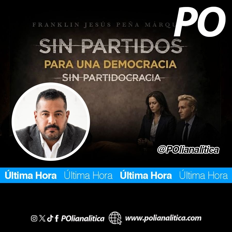 polianalitica's tweet photo. 🇻🇪 El politólogo Franklin Peña Márquez presentó su libro "Sin Partidos para una democracia sin partidocracia".

📌 @franjpmoficial https://t.co/pTEjPKYy35