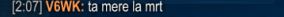 CanaardRL's tweet photo. Voilà le niveau de certains joueurs de la communauté FR.
Se prendre un "va te suicider" et des insultes sur ma mère juste après une game, c'est censé être normal ?
Les screens parlent d'eux-mêmes.
@v6wkrl ok bg. https://t.co/TaEotDmTFn