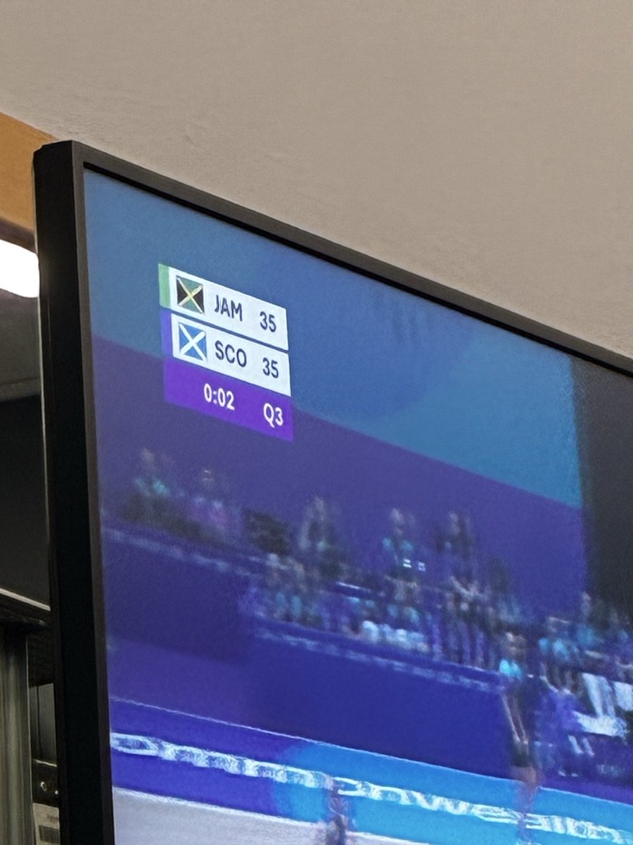 KatharineMerry's tweet photo. Yes Scotland!!!!
Taking it to the Jamaican Sunshine Girls!
#CWGames https://t.co/e40YBbFeM5