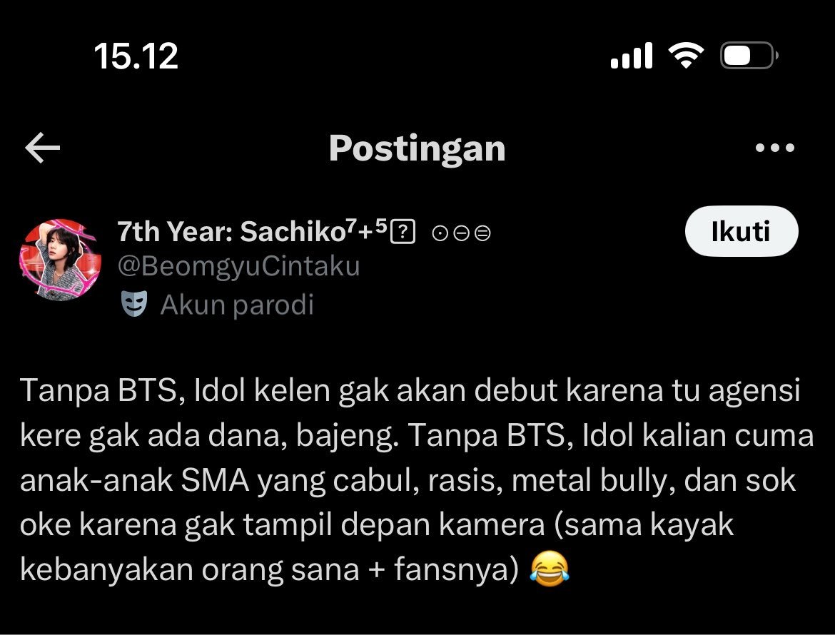 Lovesnja's tweet photo. @BEOMSCOOP ini lebih lucu😂 https://t.co/b7ufbAdZS3