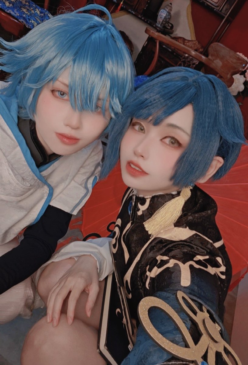 naoi_cos's tweet photo. なっちょんとつーしょ🫶

コロサン嬉しすぎる🫶🫶

#なおいこす https://t.co/1Y2TQ0VdeC