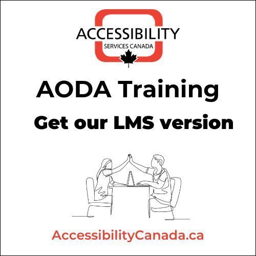 AODAontario's tweet photo. Need to train staff and volunteers on the #AODA in #French or English? Consider purchasing our updated course: https://t.co/yTrVayNyDN

#MarketingAgency #MarketingServices #DigitalMarketing #AODA @baseballcanada @OntarioIsSoccer @SPORT4ONTARIO @JVSToronto @AbilitiesCentre @o_n_n https://t.co/ZytbrO31qE