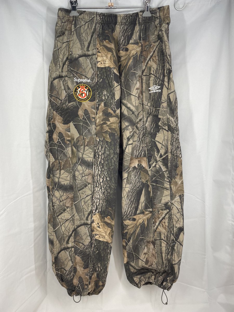 買取情報🥳 #Supreme × #UMBRO のCotton Ripstop Track Pantを買取