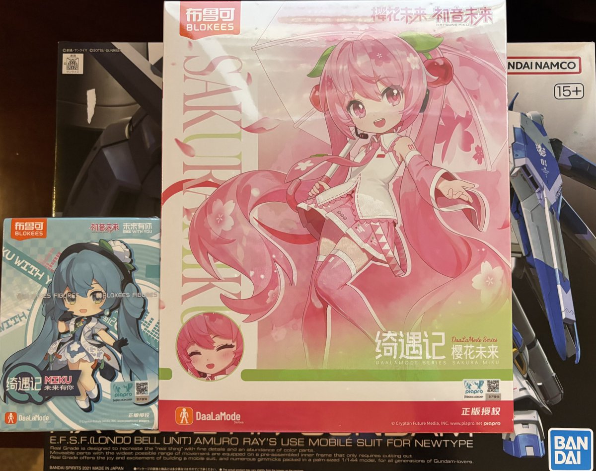 Koz72's tweet photo. 中華製の美麗な美少女プラモが欲しかったんだけど、パッと行けるところに無くってさ、結局トイザ◯スよ。Blokeesは中々良さそうよ。開けるの楽しみだね。 https://t.co/pliCuzgMrb