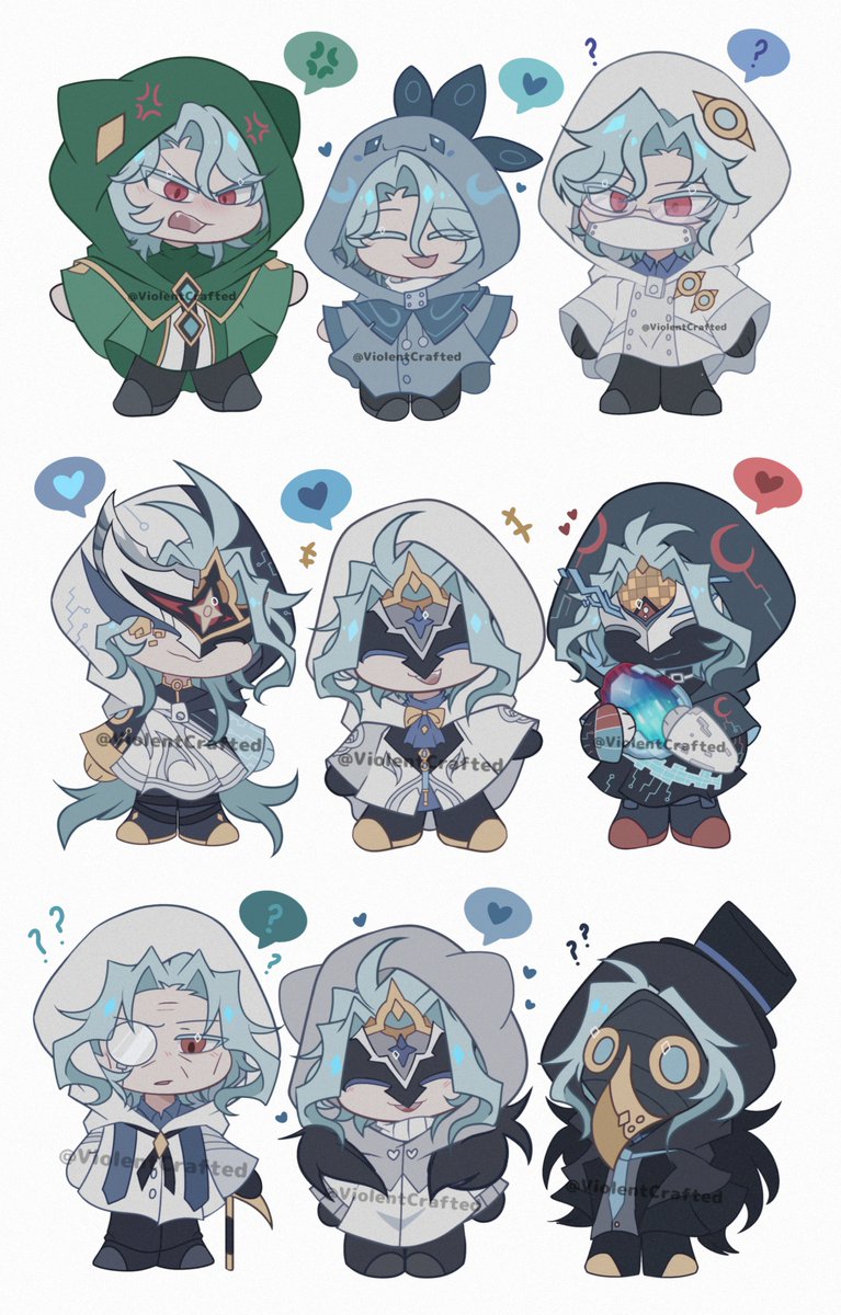 ViolentCrafted's tweet photo. I give them a little coat 🥺🫶
To keep them warm , they seem like it
#dottore #GenshinImpact https://t.co/FIwEhTk2h3