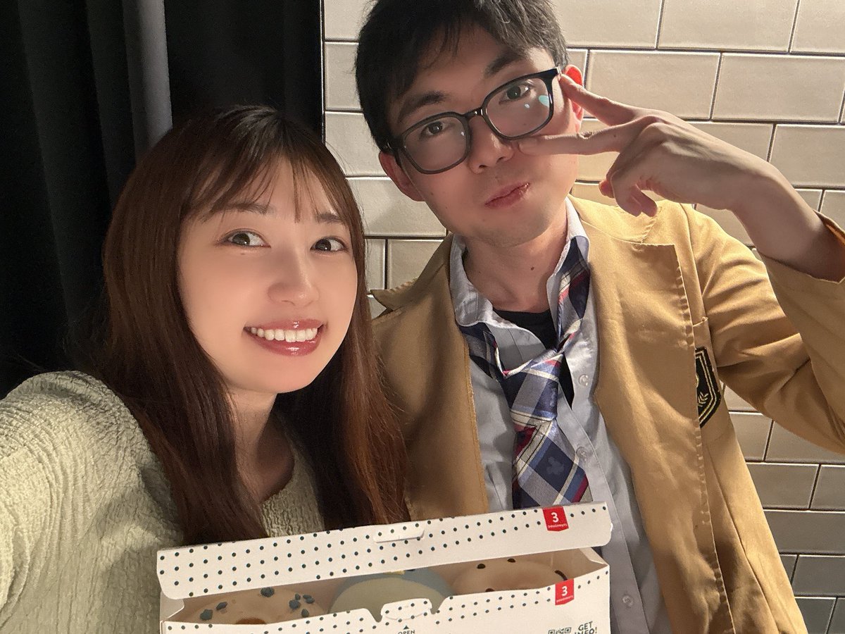 もりちゃん スマイルチャージMCでした🌟 ツッコミ対決！さいごまでわいわい🤭 あっ