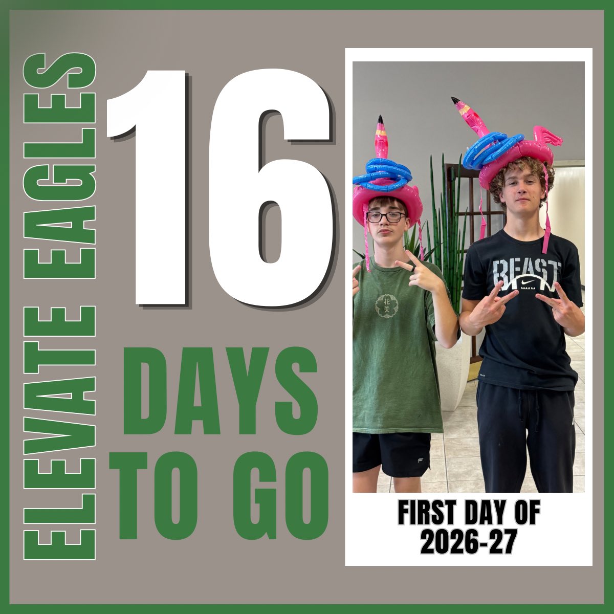 TamiSandElevate's tweet photo. Itβs been fun speaking with some of you about this upcoming school year! The anticipation is certainly building! We have great expectation for what will be a super 2026-27! We look forward to being together again soon! #elevateokies #newlevels #EnrollNow #tulsahybridschool https://t.co/QlVQvIo8Q6