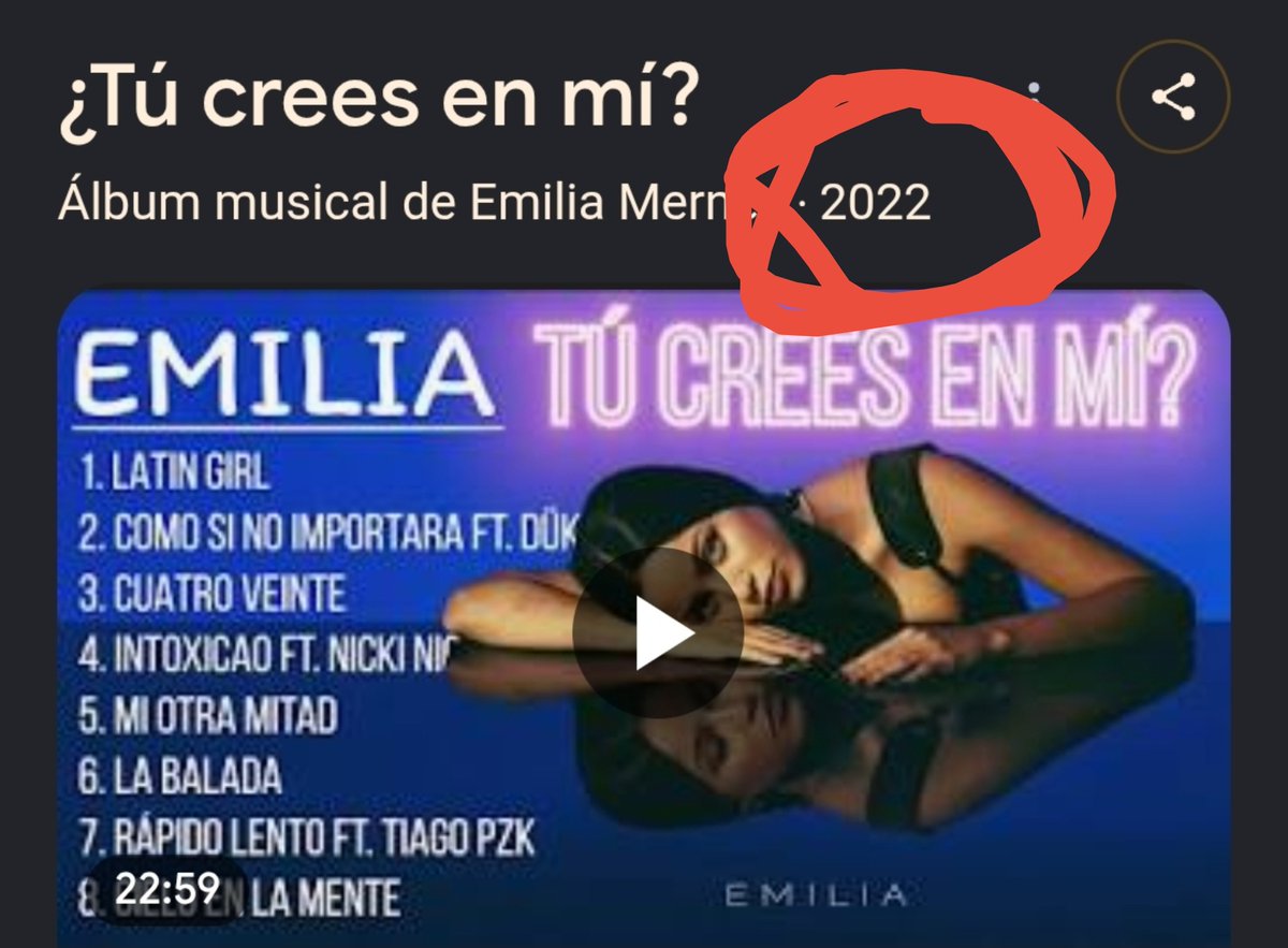 ln4mernes's tweet photo. que mala emilia como vas a subir un álbum antes y que te copien https://t.co/8LyRQb93ZT