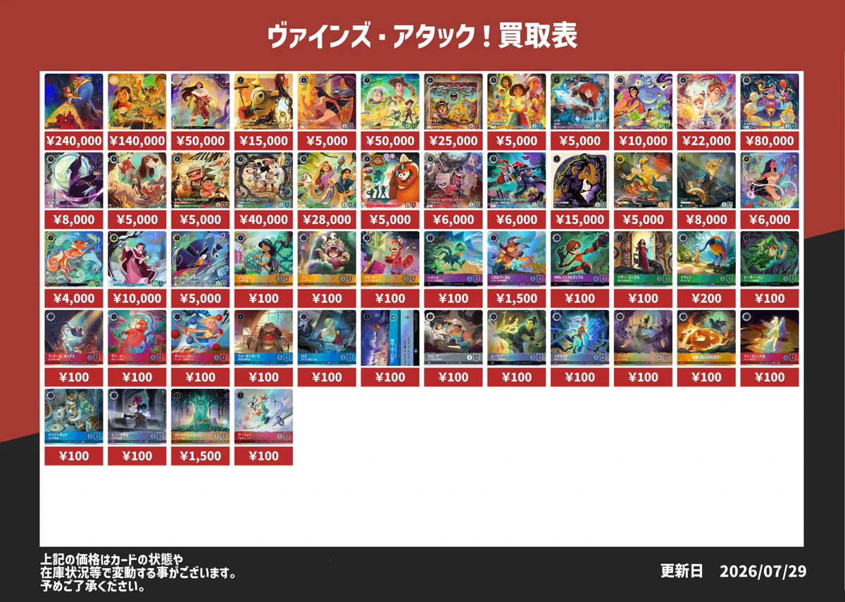 ディズニー・ロルカナ専門店ロアマスター on X: 