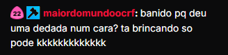 matheuscffa1's tweet photo. eai @DesimpaiN @paiNGamingBR ?? 3 dias já se passaram, até agora nenhuma nota ou pedido de desculpas, pelo contrario seus representantes estão fazendo piada na internet ou dando esse tipo de declaração covarde (pq sabia que apokão e vvv não sabiam oq tinha feito o goleiro) https://t.co/tp1hypk0Dd