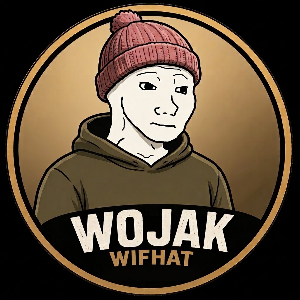 OOGAWOJAK's tweet photo. 🧢 $WOJAKWIF is officially LIVE on $pumpfun!  No promises. 
No fake utility. 
Just Wojak wearing the beanie.
 Don't sleep on the next legendary Meta.  #WOJAKWIF #Solana #PumpFun #Memecoin #Crypto
$SOL 
CA :
BaxFsZVdRZFPExCqs8j4s8wugYUhP5RC2YxFrshopump https://t.co/SiEbEcl4PV