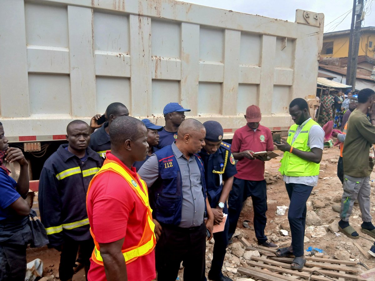 OG_FireService's tweet photo. OGUN STATE FIRE SERVICE CONCLUDES RESCUE OPERATION AT AJUWON BUILDING COLLAPSE; 3 CASUALTIES RECORDED, 4 SURVIVORS

Incident: Building Collapse (2-Storey Building)  
Location: Baale Akinosi, Ajuwon, Ifo Local Government Area, Ogun State  
Date: 27th July, 2026  
Time: 15:58 hrs https://t.co/NGMFm1vw1p