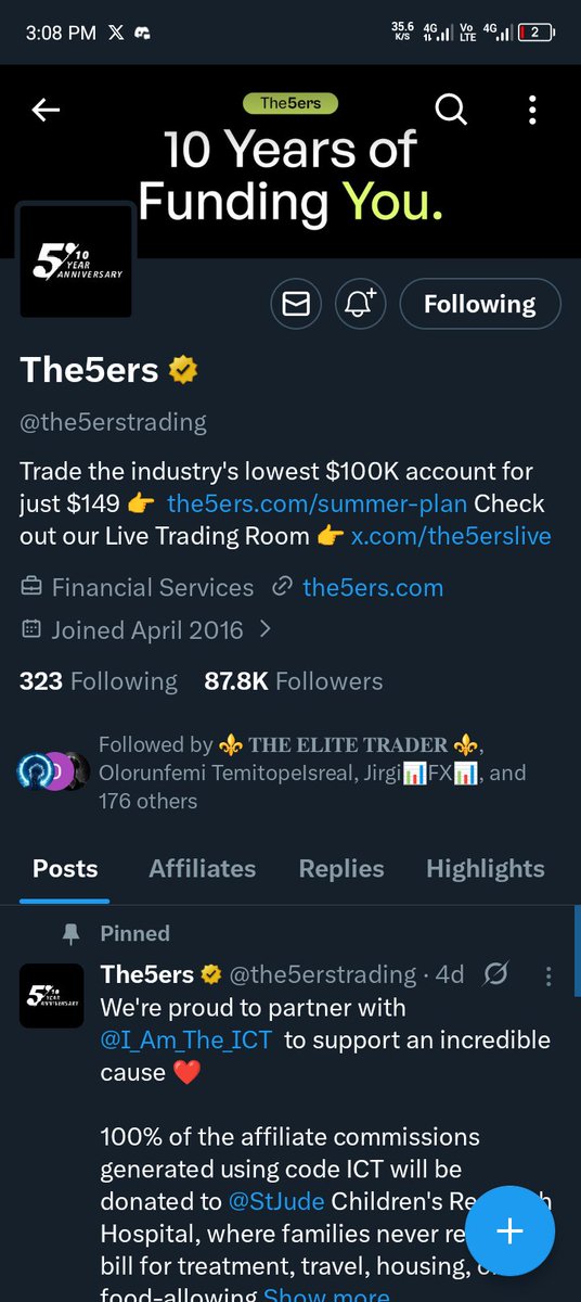 Major3125's tweet photo. @katsinawafx @the5erstrading @The5ersFutures @SaiJagan08 All done ✅,I hopefully I win this time.

-@Daviking45 
-@1trade0 
-@Kelvintalent_ 
🔥🔥 https://t.co/bH99rTK2Fy