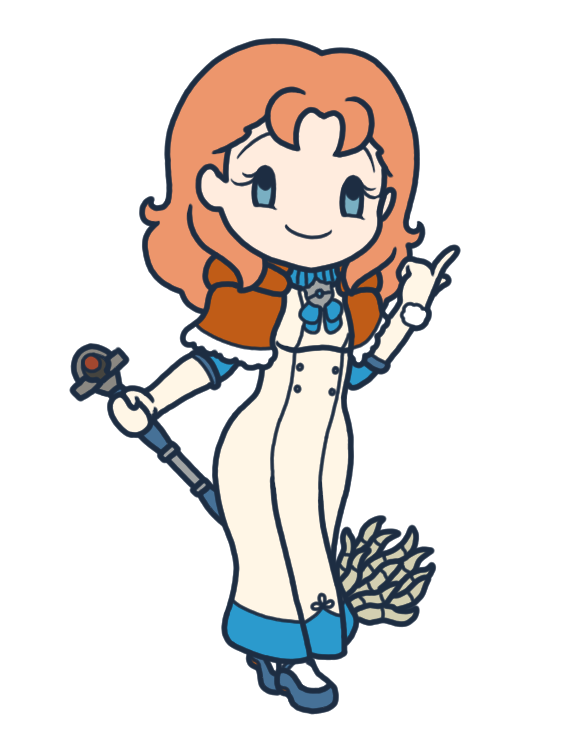 CrimboCombo's tweet photo. Annette Chibi Sticker! https://t.co/7uds6qaPaR