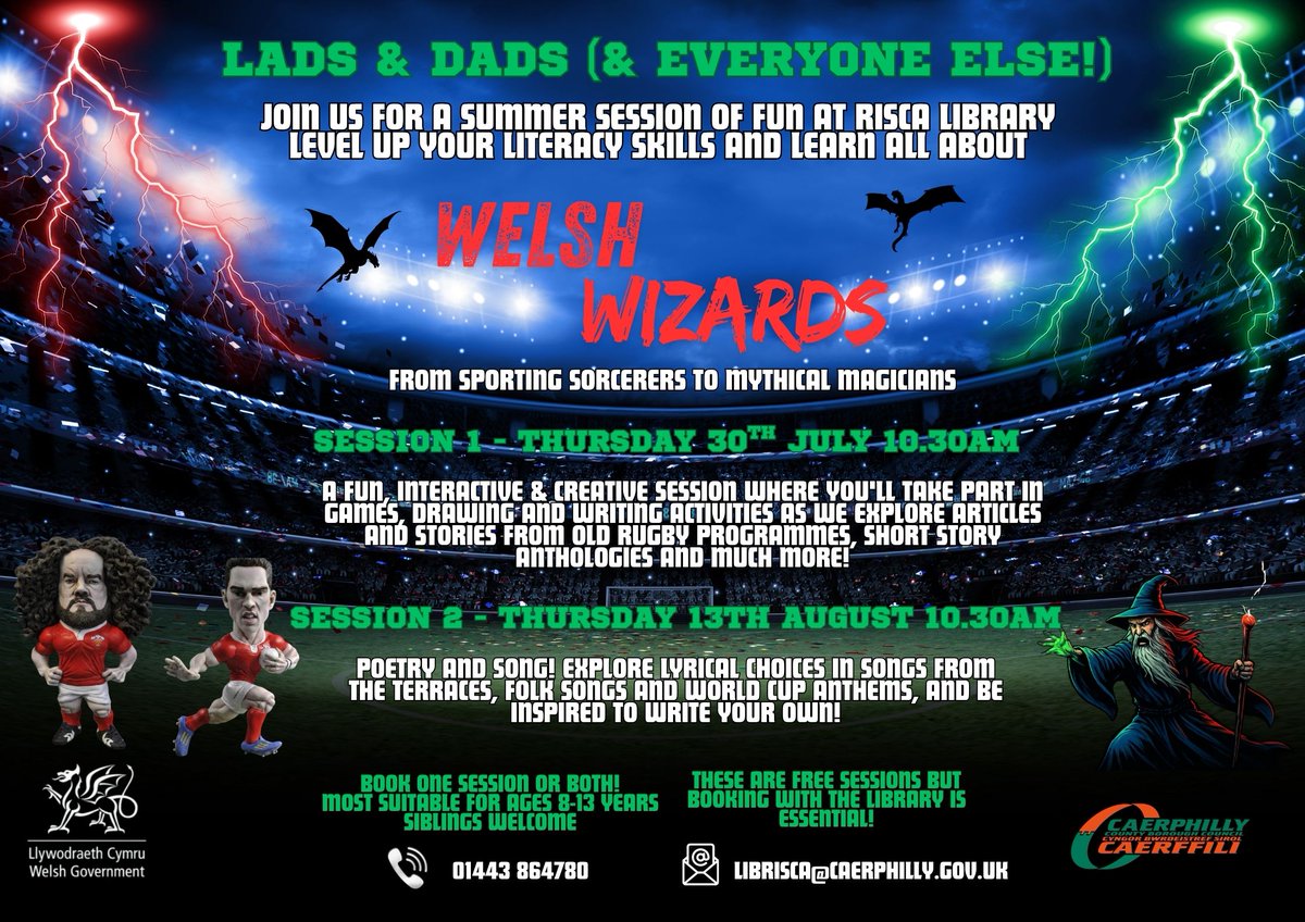 RiscaLibrary's tweet photo. Yfory | Tomorrow 🏉🪄 https://t.co/Qu7RNdpEeM
